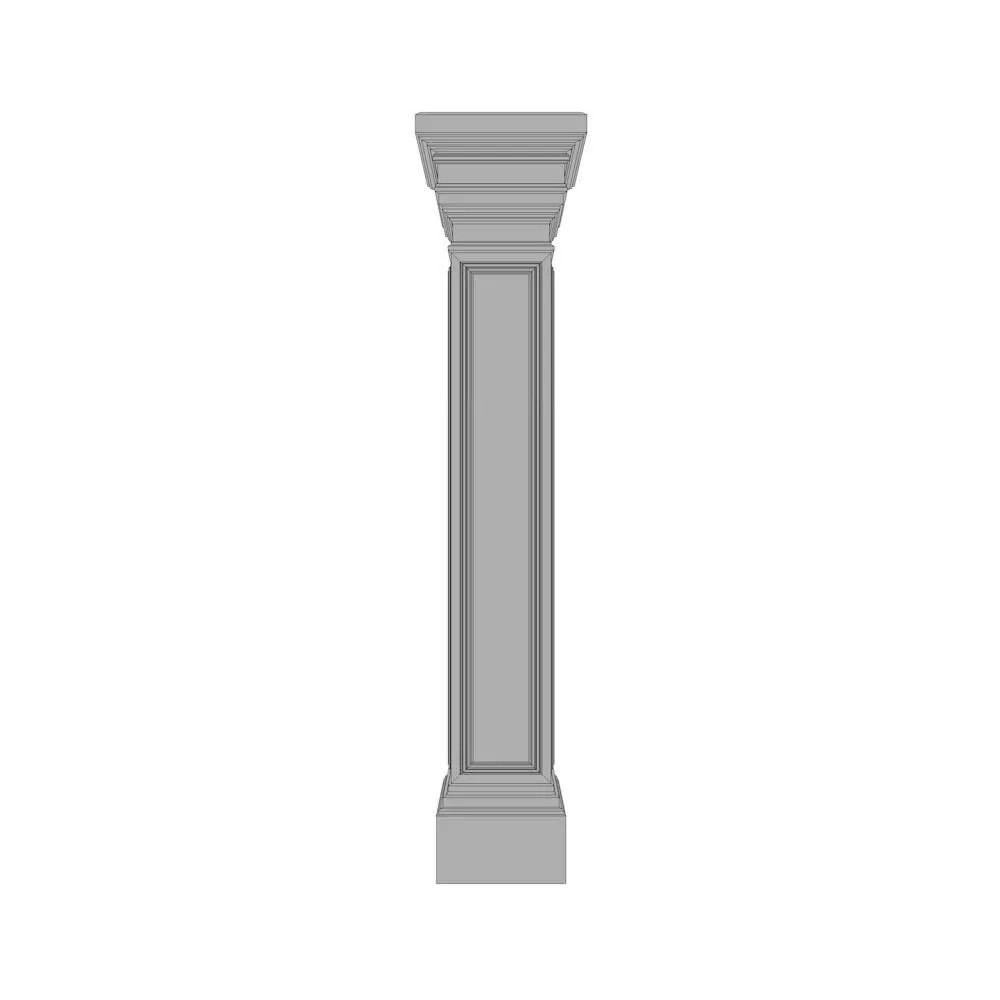 Modular Ballroom 3D Model – Low Poly Game Ready Asset, FBX, Blender - View 20