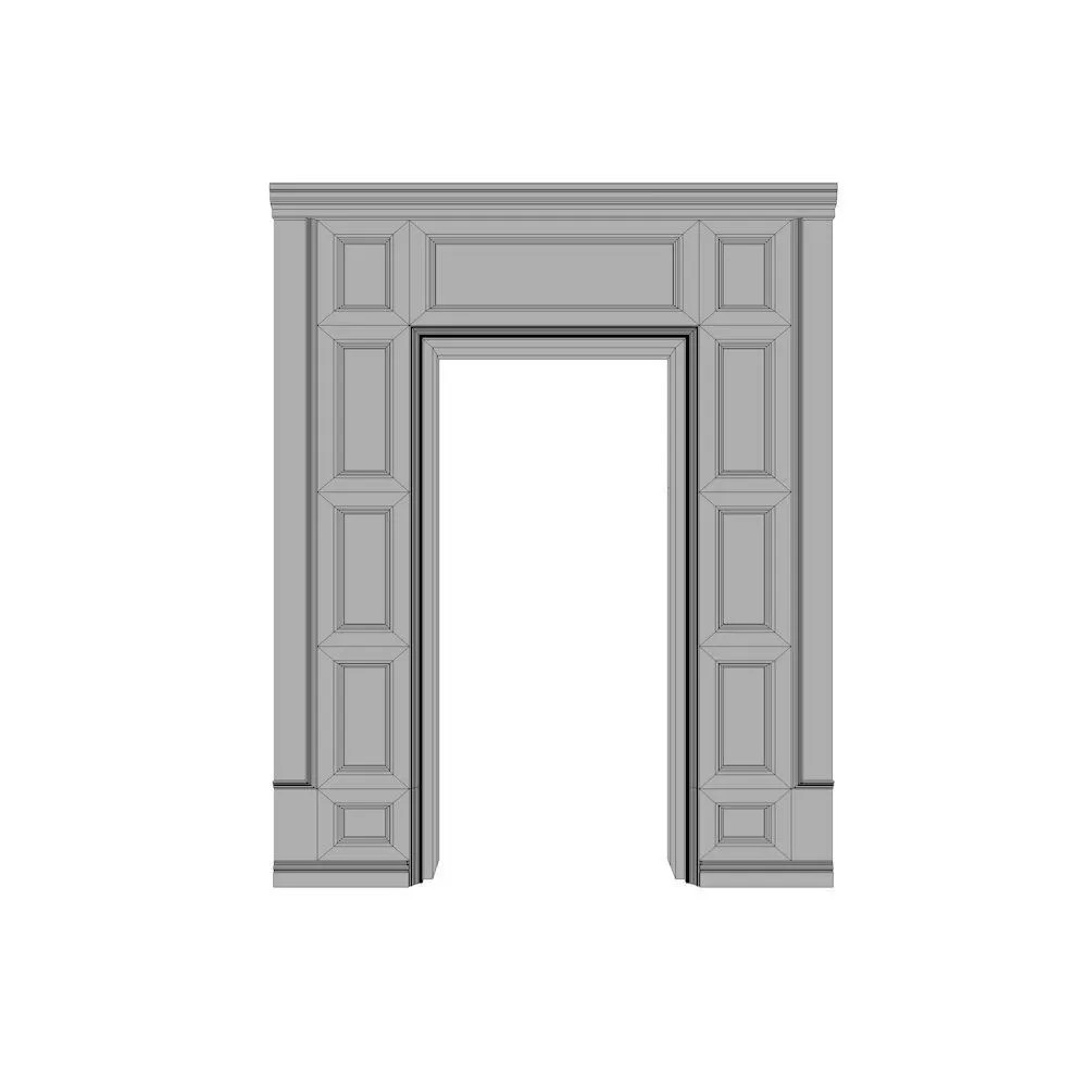 Modular Ballroom 3D Model – Low Poly Game Ready Asset, FBX, Blender - View 28