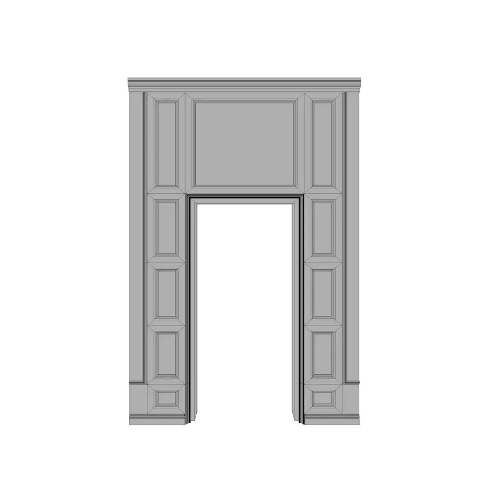 Modular Ballroom 3D Model – Low Poly Game Ready Asset, FBX, Blender - View 29