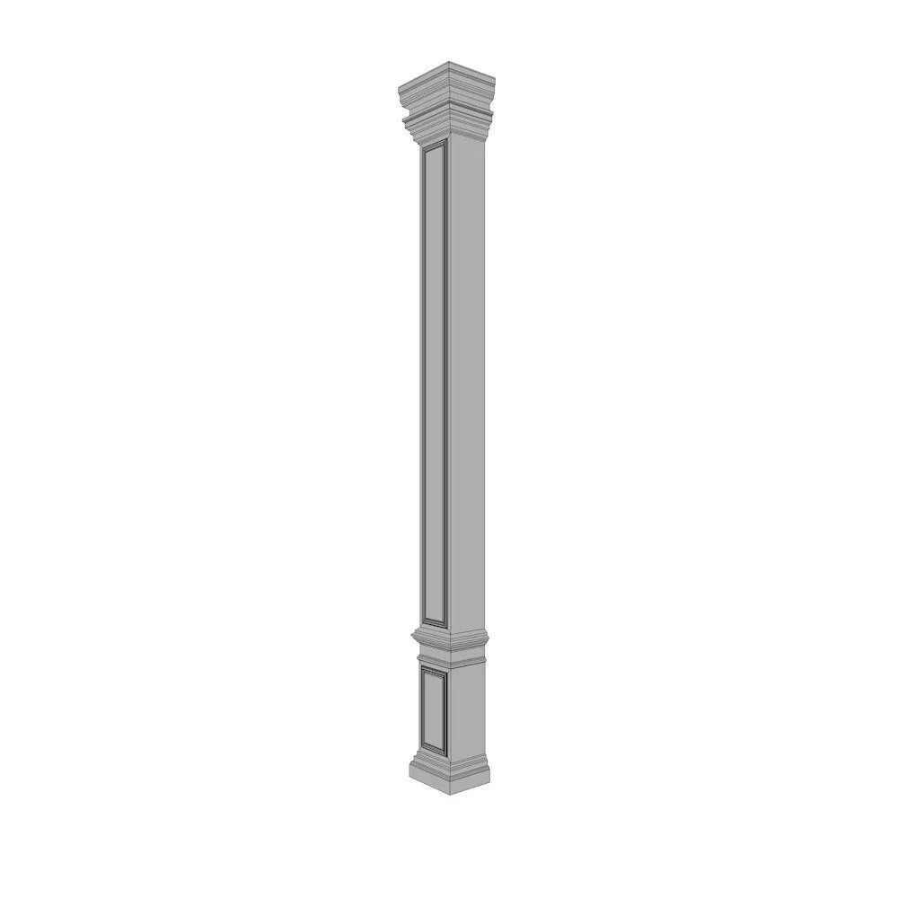 Modular Ballroom 3D Model – Low Poly Game Ready Asset, FBX, Blender - View 30