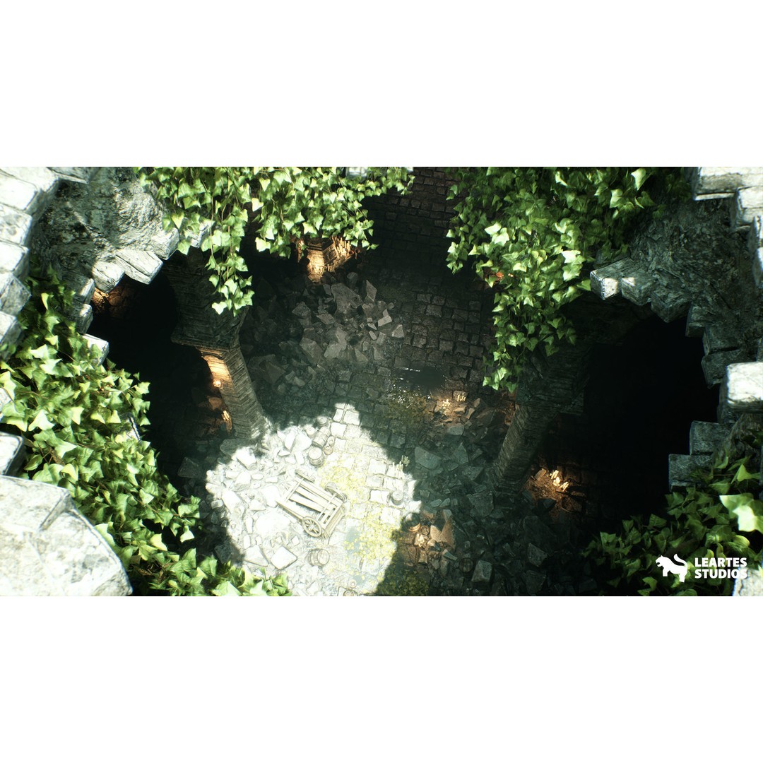 Mystic Dungeon Environment 3D Model – Low Poly Game Ready Asset, FBX - View 10
