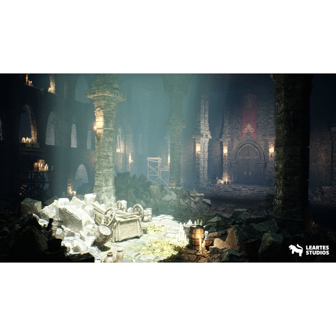 Mystic Dungeon Environment 3D Model – Low Poly Game Ready Asset, FBX - View 11