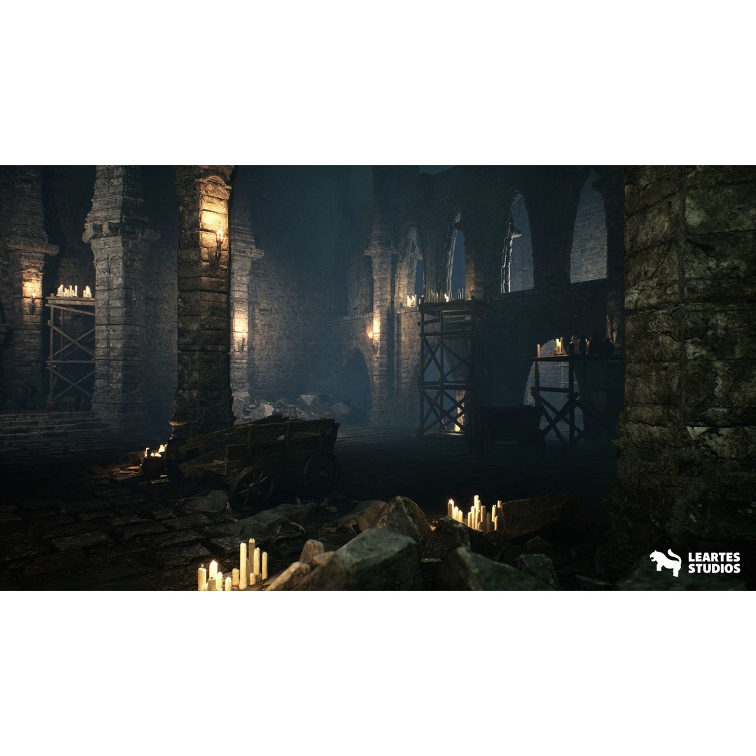 Mystic Dungeon Environment 3D Model – Low Poly Game Ready Asset, FBX - View 14