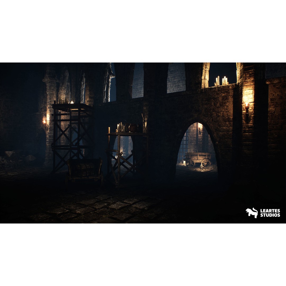 Mystic Dungeon Environment 3D Model – Low Poly Game Ready Asset, FBX - View 16