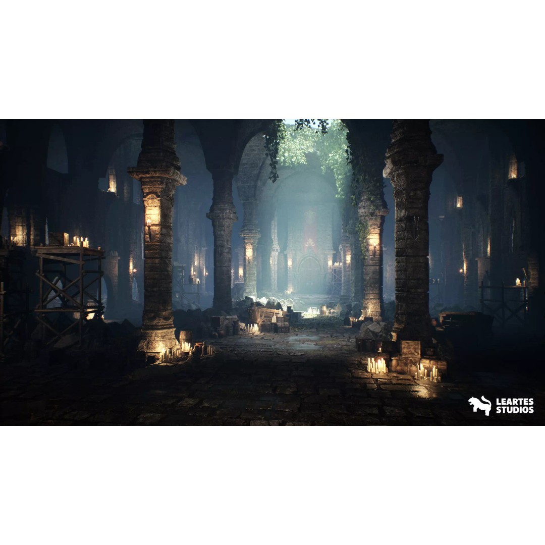Mystic Dungeon Environment 3D Model – Low Poly Game Ready Asset, FBX - View 2