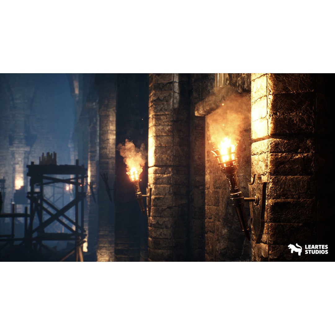 Mystic Dungeon Environment 3D Model – Low Poly Game Ready Asset, FBX - View 4