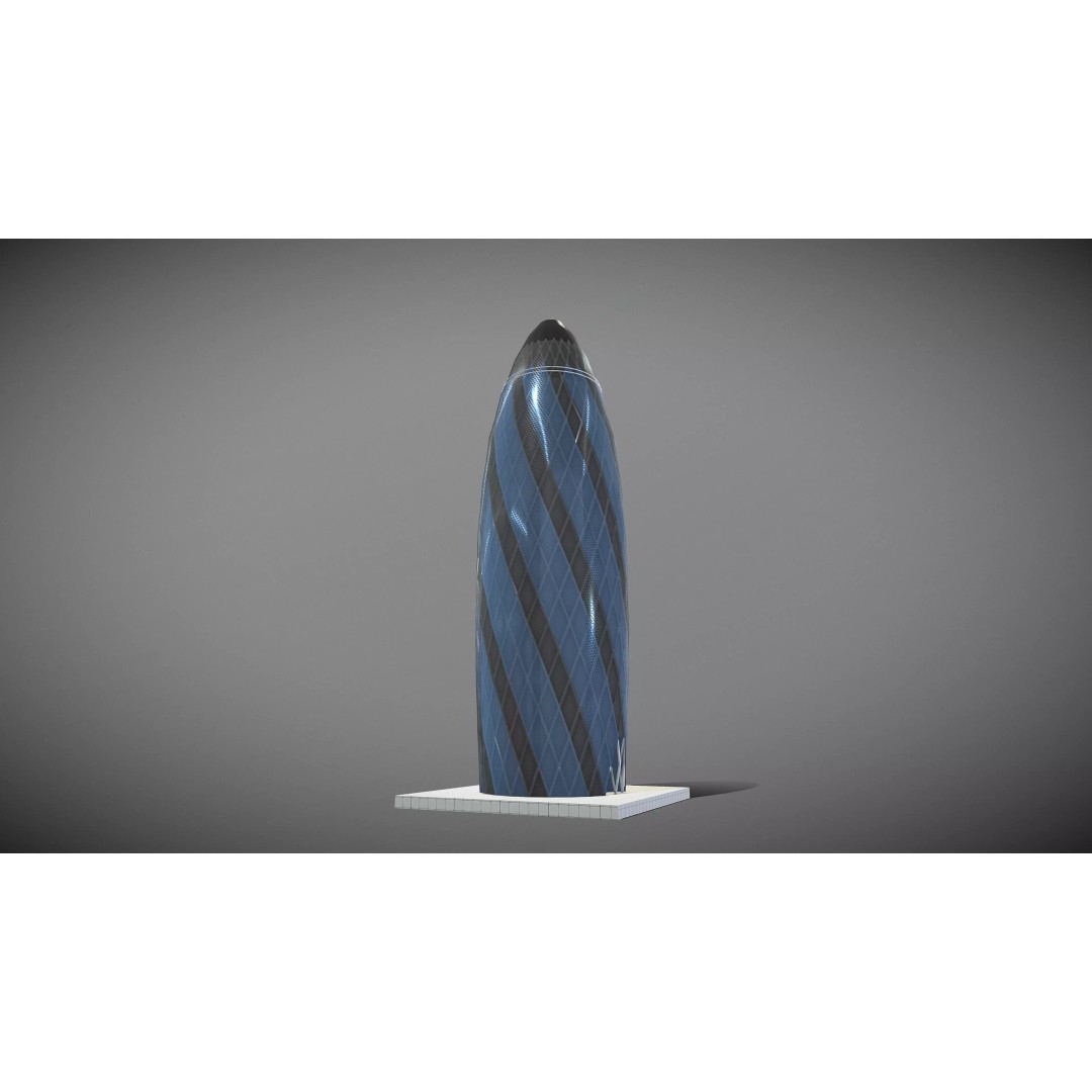 Famous UK Landmark 3D Model – Low Poly Architectural Asset, FBX - View 15