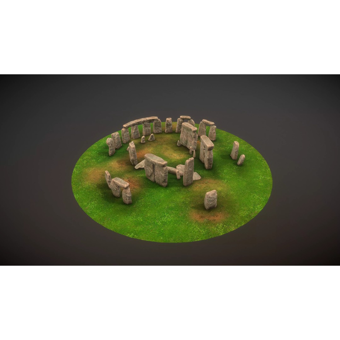 Famous UK Landmark 3D Model – Low Poly Architectural Asset, FBX - View 19