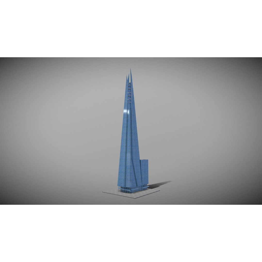 Famous UK Landmark 3D Model – Low Poly Architectural Asset, FBX - View 9