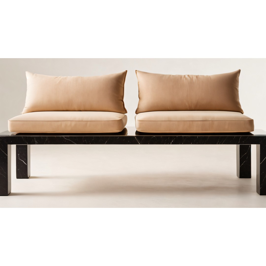 Modern Monoliths 3D Model – Low-Poly Sculptural Furniture, FBX - View 4