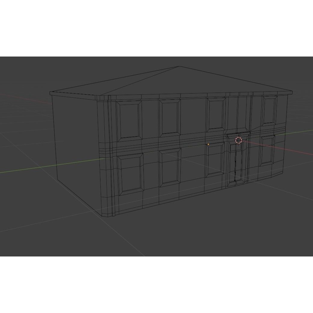 Ultra Realistic Old House 3D Model – Low Poly PBR Asset for Games - View 12