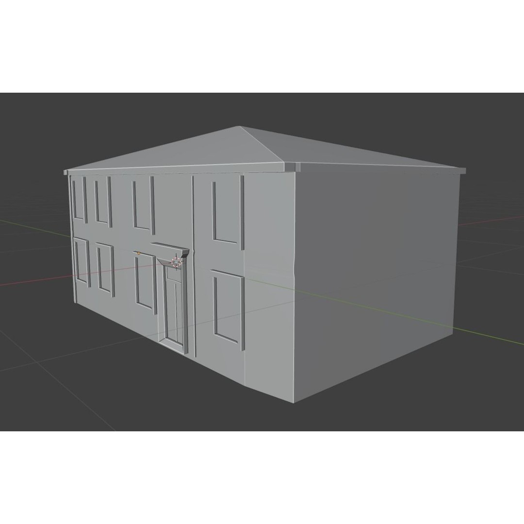 Ultra Realistic Old House 3D Model – Low Poly PBR Asset for Games - View 8