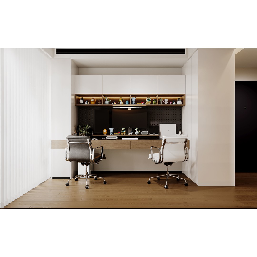 Apartment Interior Scenes 3D Model – Fully Textured, Corona Renderer Ready - View 10