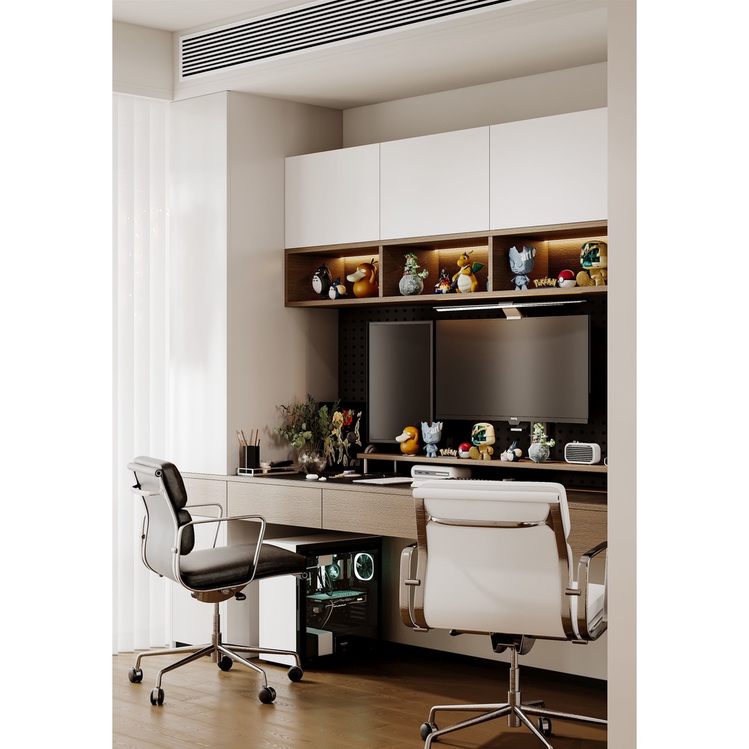 Apartment Interior Scenes 3D Model – Fully Textured, Corona Renderer Ready - View 7