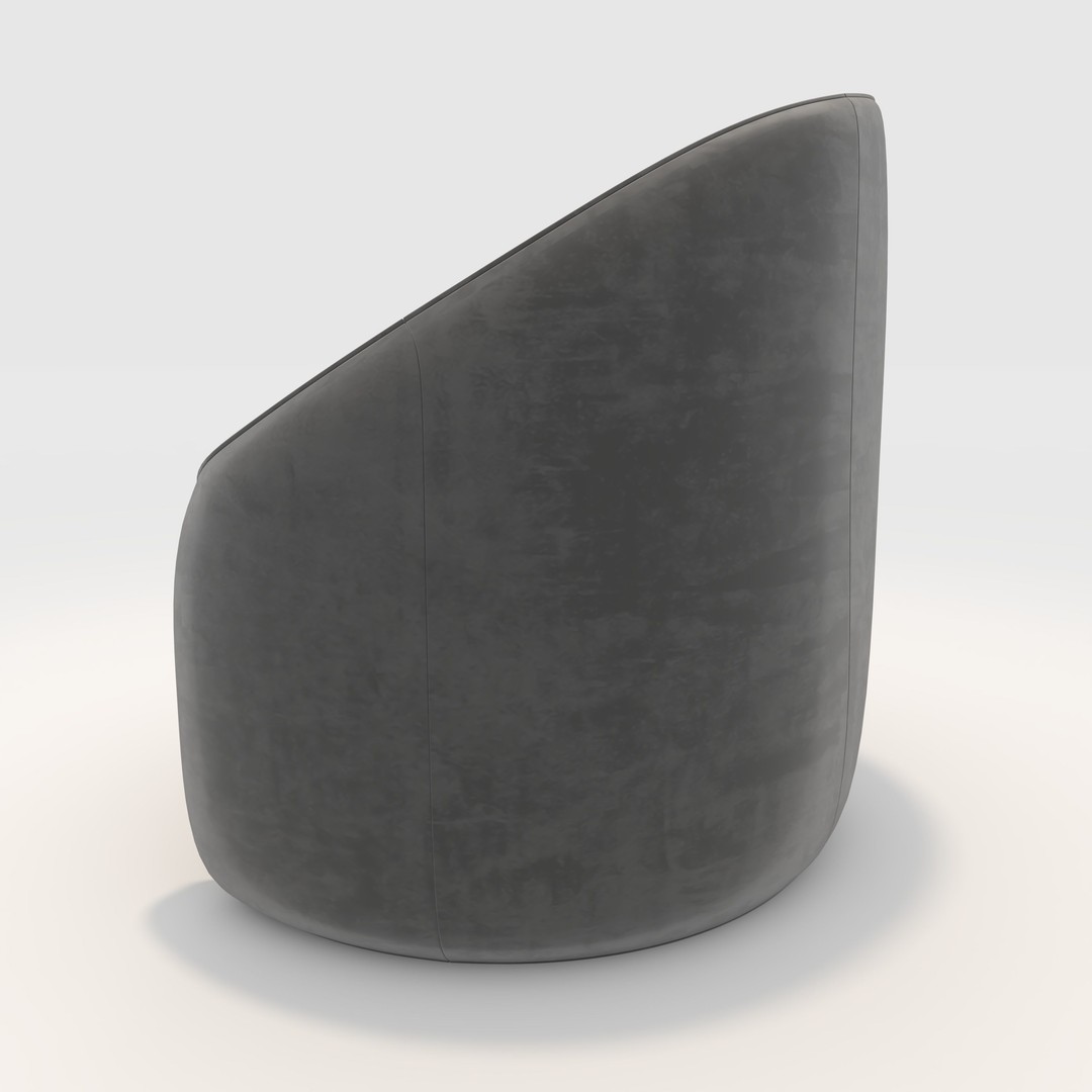 Armchair 29 3D Model – PBR Furniture Asset for Interior Design - View 14