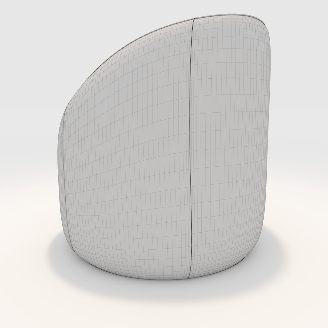 Armchair 29 3D Model – PBR Furniture Asset for Interior Design - View 17