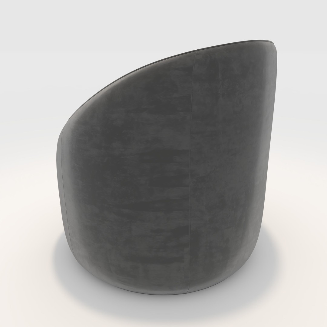 Armchair 29 3D Model – PBR Furniture Asset for Interior Design - View 8