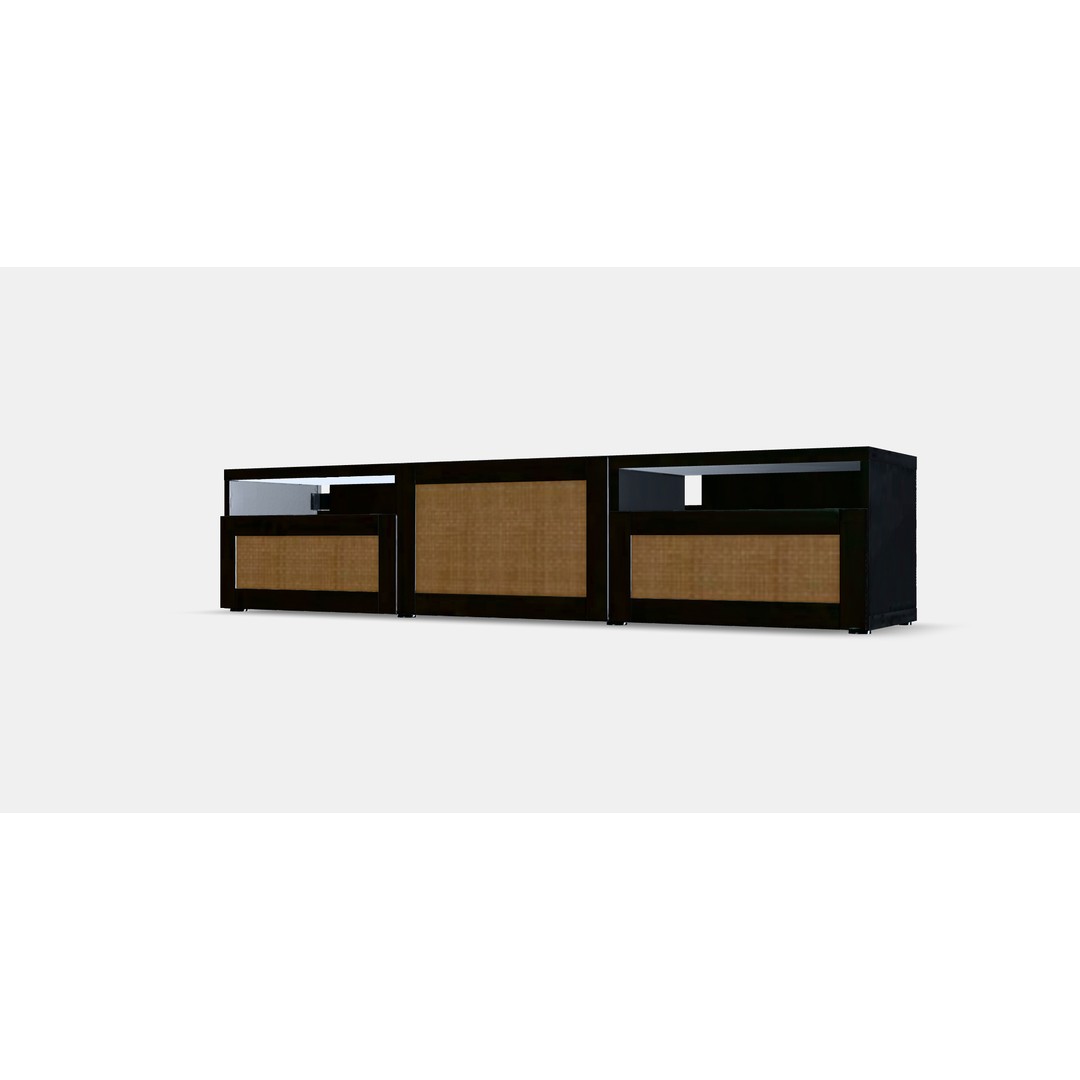 BESTA TV Bench 3D Model – Low Poly Scandinavian Furniture, FBX - View 14