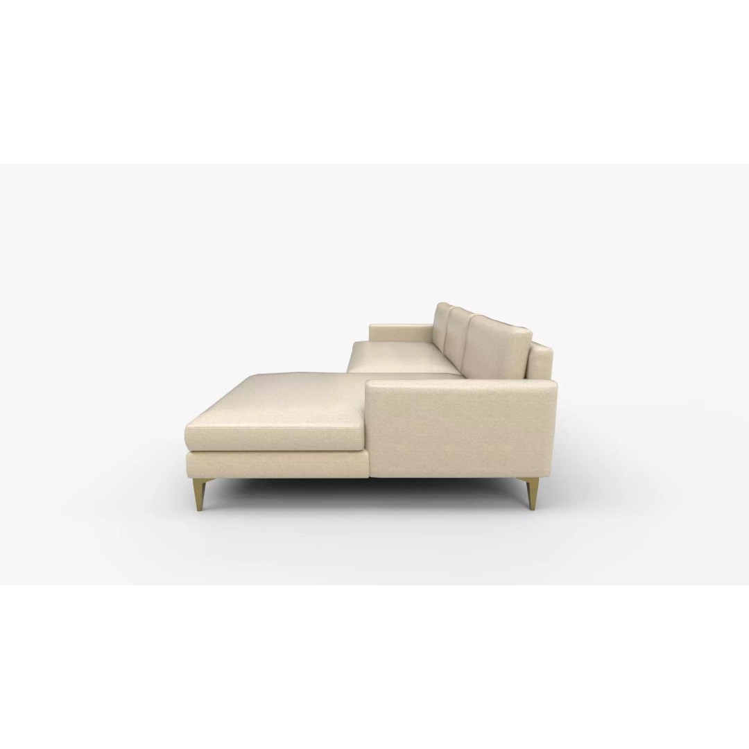 Andes Sectional Set 3D Model – High-Quality Sofa for Interior Rendering - View 7