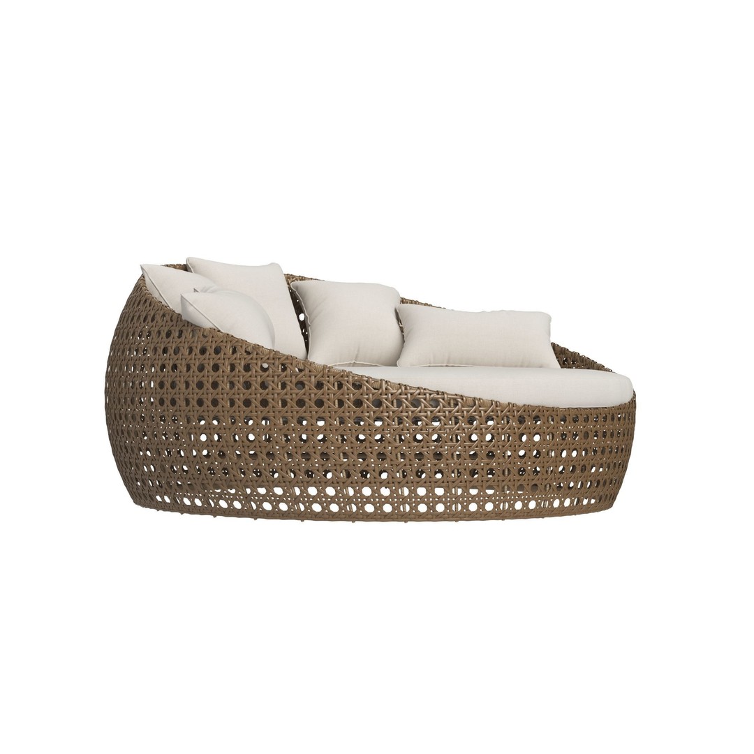 Restoration Hardware St Martin Daybed 3D Model – High Poly Outdoor Furniture, FBX & OBJ - View 8