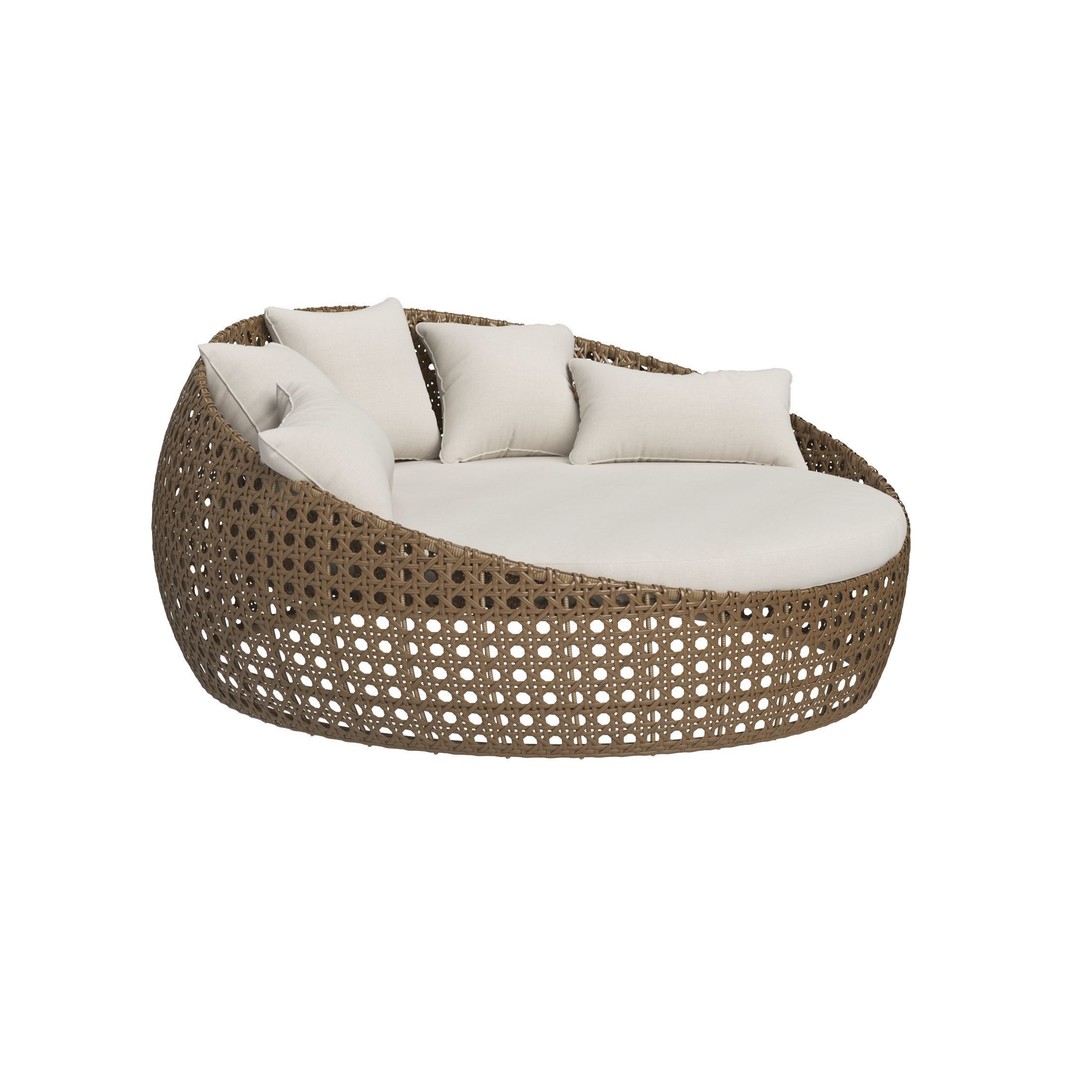 Restoration Hardware St Martin Daybed 3D Model – High Poly Outdoor Furniture, FBX & OBJ - View 9