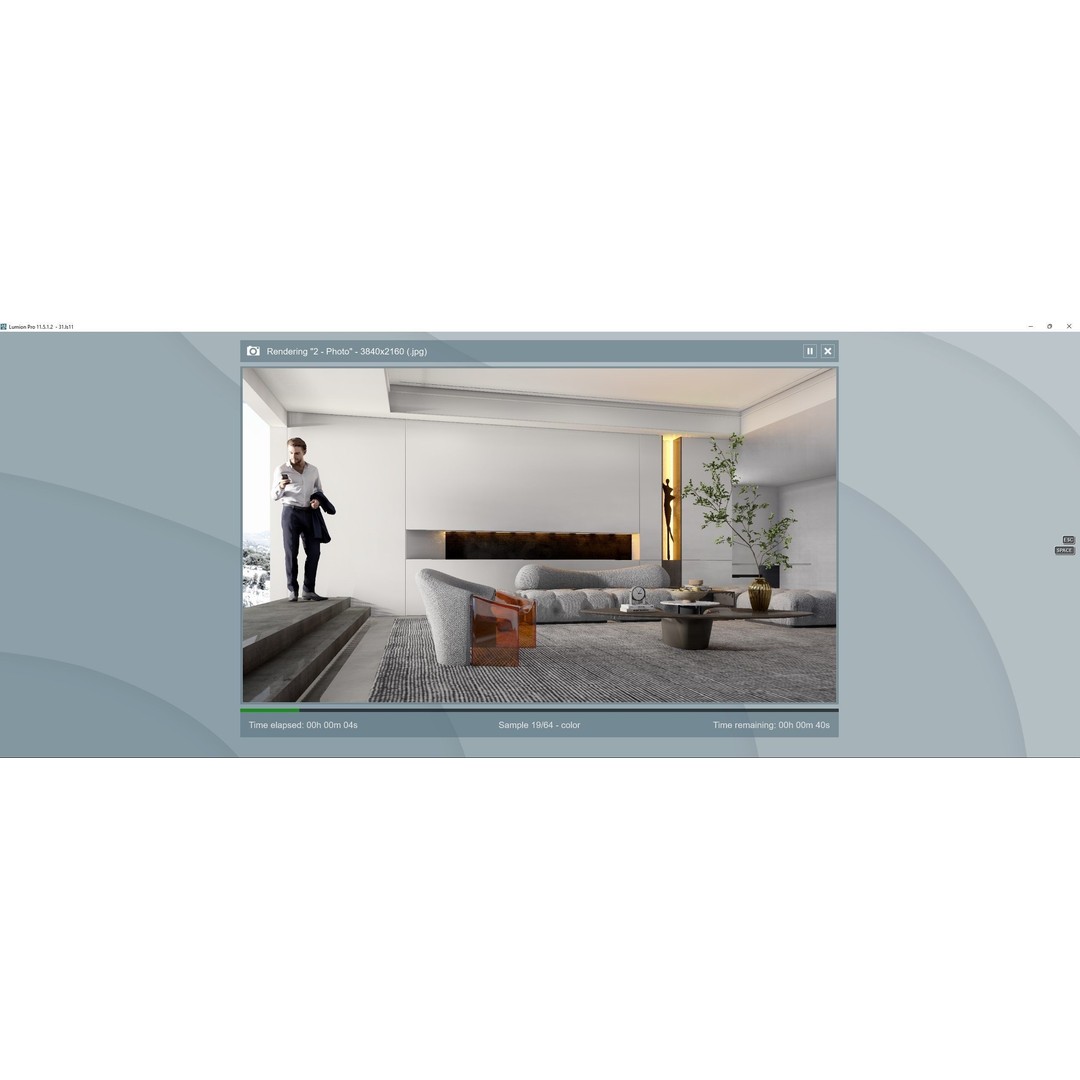 Box House 3D Model – Contemporary Lumion Scene, Lumion 11.5+ - View 18