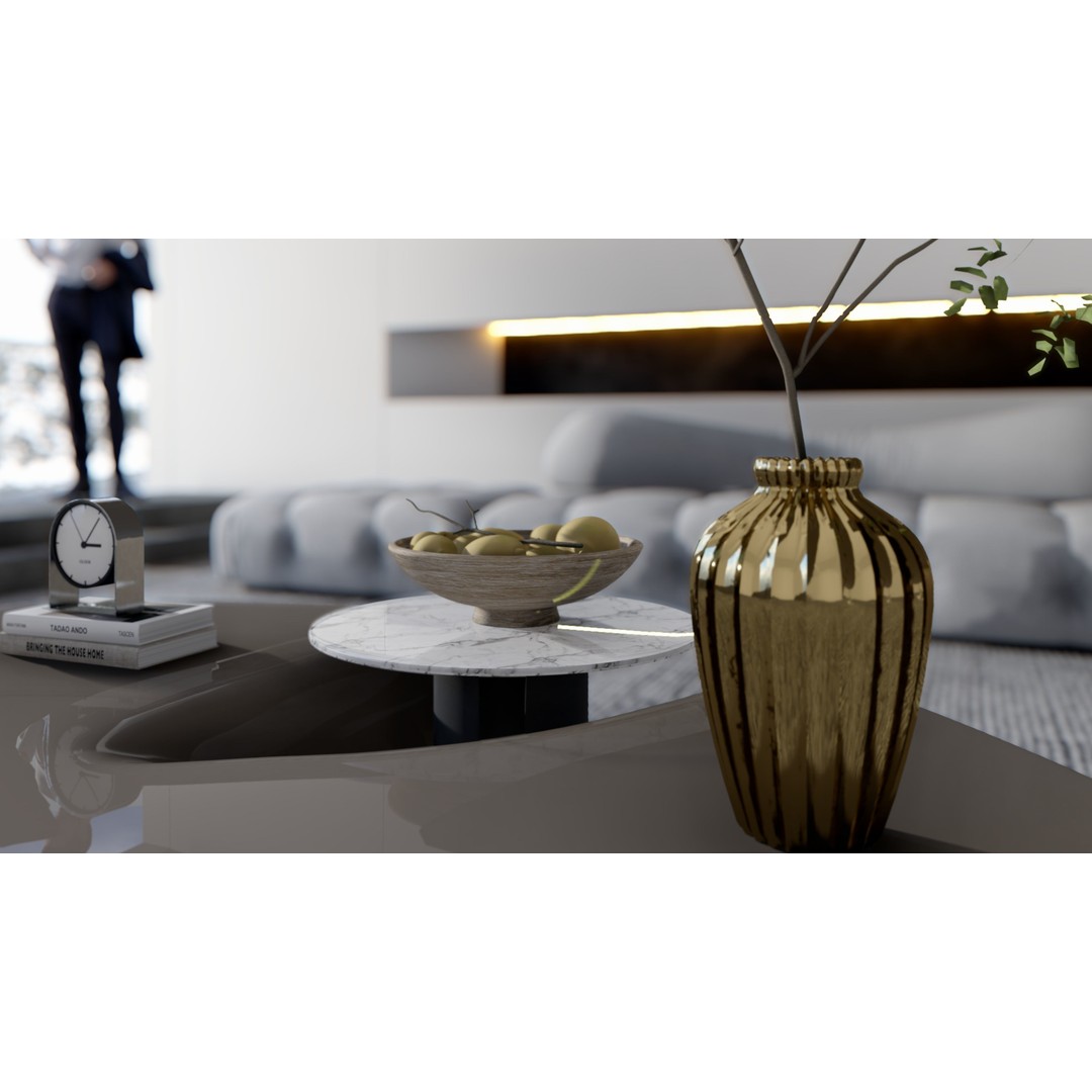 Box House 3D Model – Contemporary Lumion Scene, Lumion 11.5+ - View 7