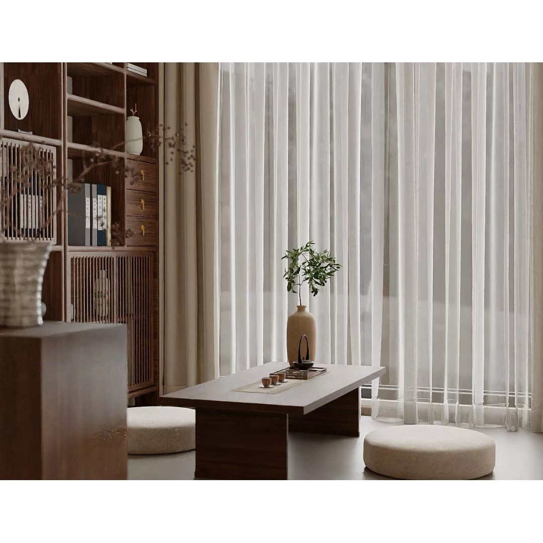 Chinese Style Living and Dining Room 3D Model – PBR Textures, FBX, OBJ - View 17