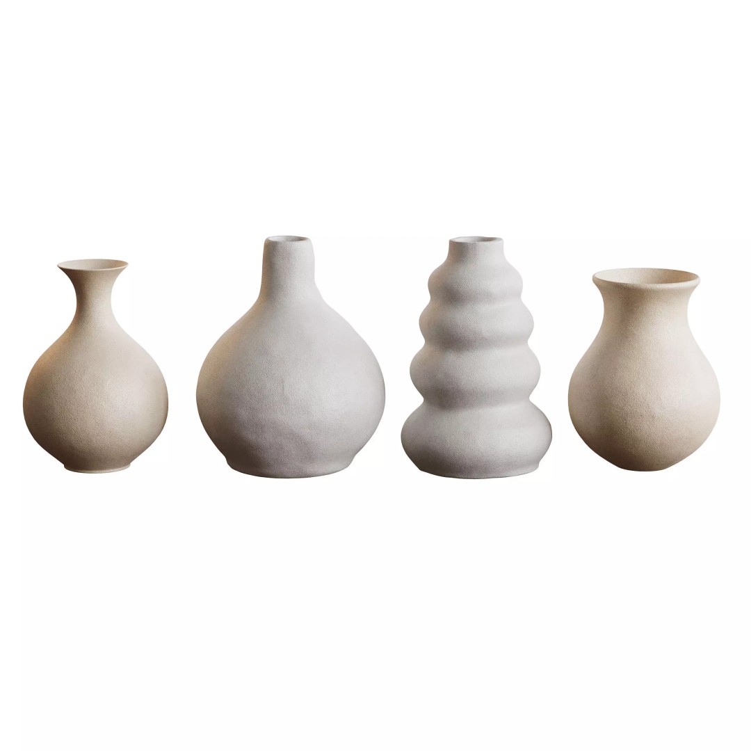 Decorative Vases 3D Model – High Poly, PBR Textures, FBX, OBJ - View 14
