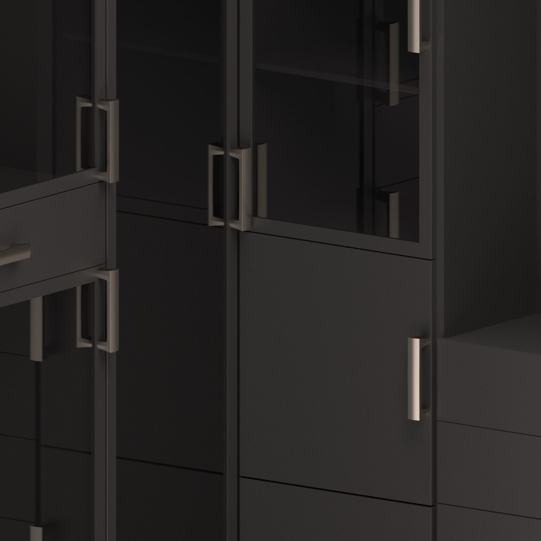 Studio Apartment 3D Model – Interior Design, 54 msq, FBX - View 13