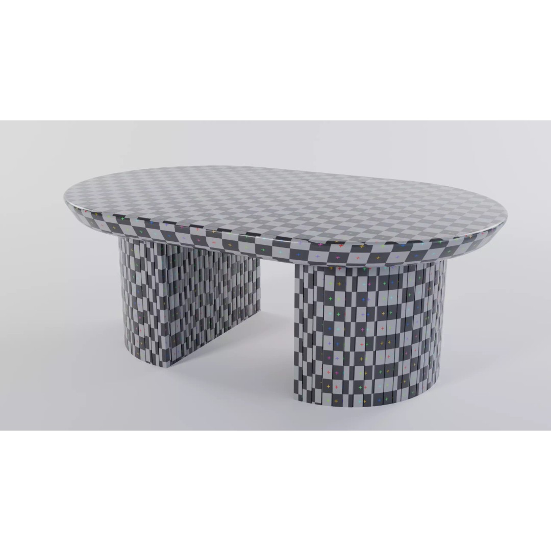 Modern Elements Furniture Collection 3D Model – PBR Minimalist Furniture Set - View 17