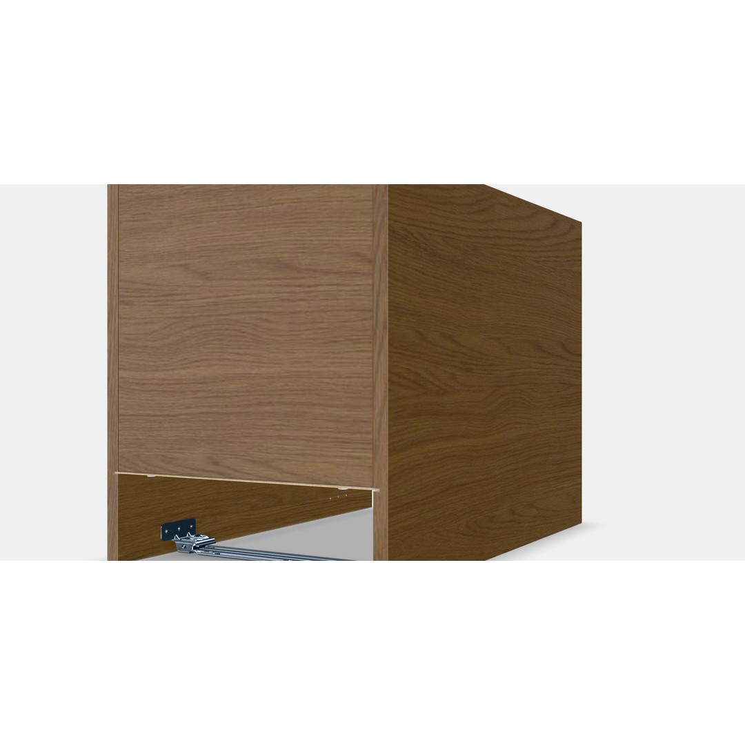HAGAAN Open Cabinet 3D Model – Modern Furniture Design, PBR Textures - View 4