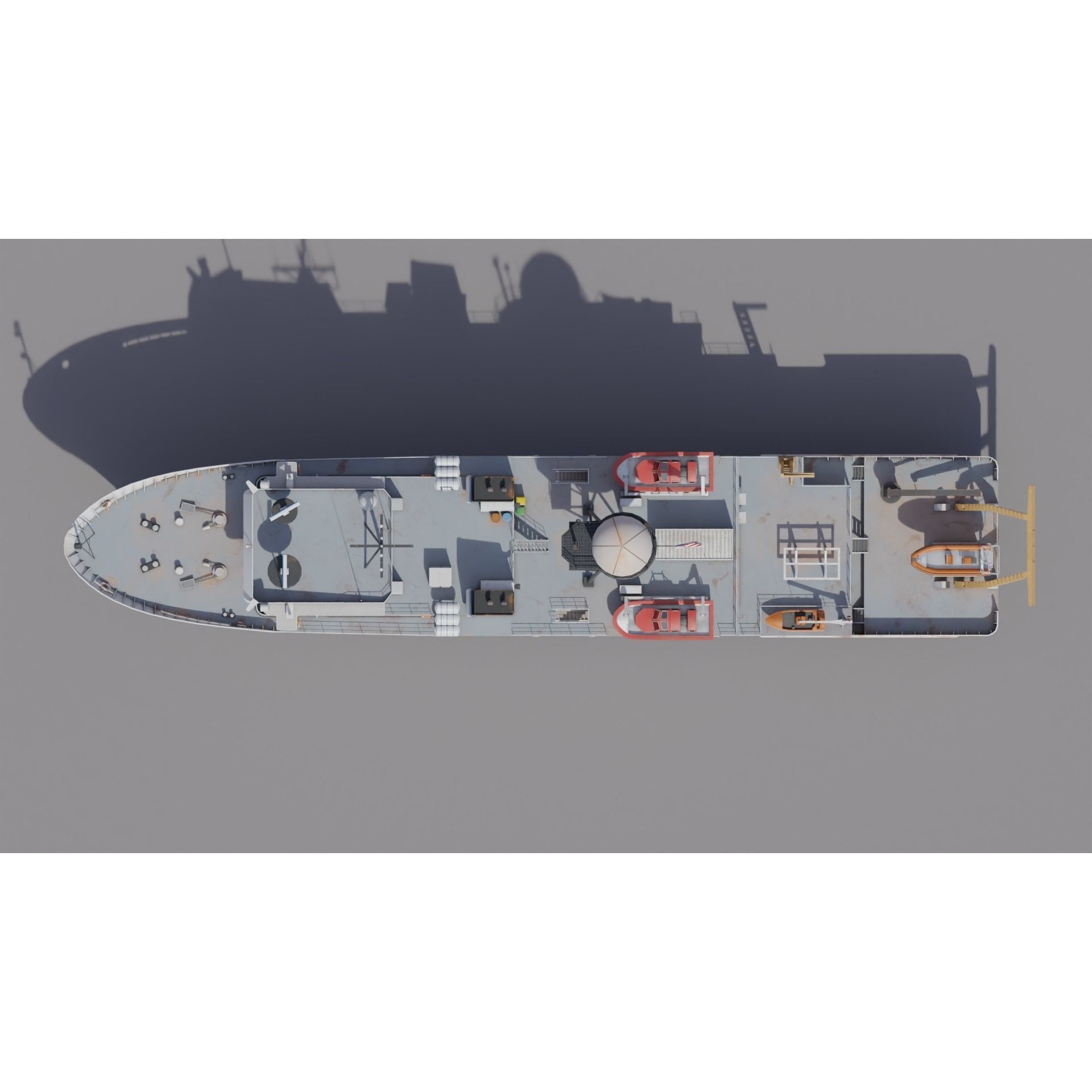 Oceanographic Research - Low-Poly Game-Ready 3D Model - View 8