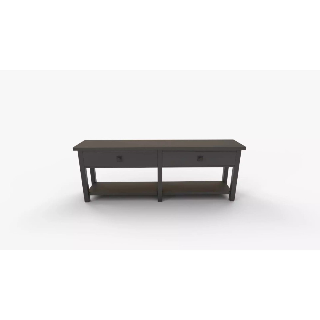 Grand Console Table 3D Model – High-Quality PBR Asset for Interior Design - View 11