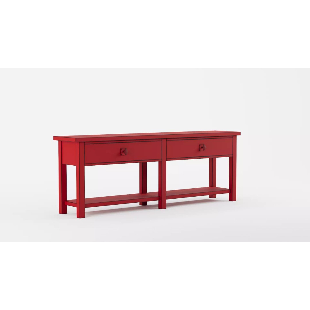 Grand Console Table 3D Model – High-Quality PBR Asset for Interior Design - View 13
