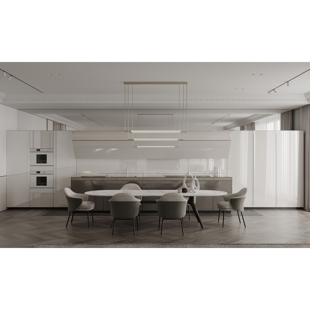Cozy Living Room 3D Model – Modern Interior Scene, Corona Renderer - View 10
