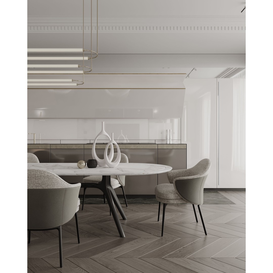 Cozy Living Room 3D Model – Modern Interior Scene, Corona Renderer - View 13