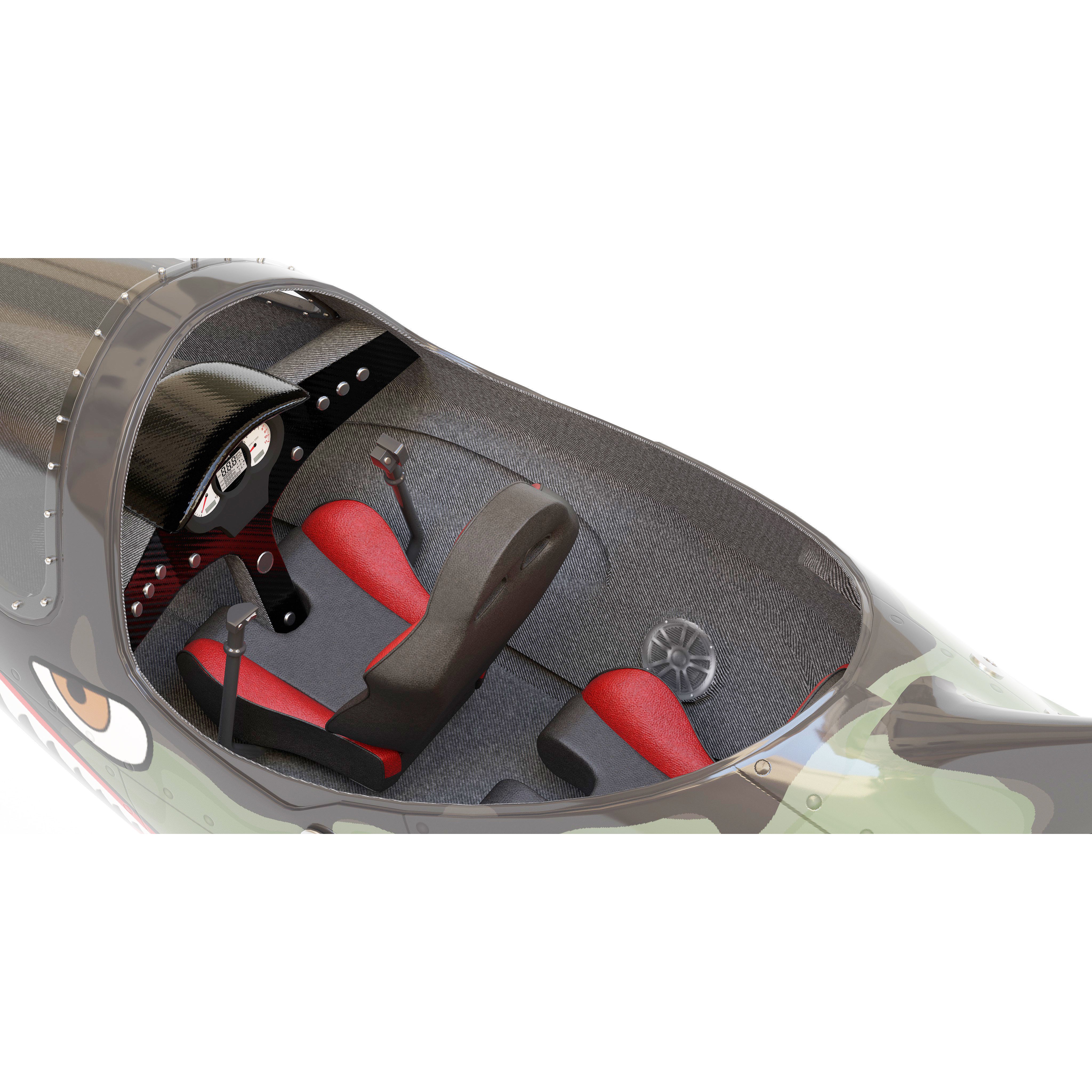 Seabreacher Camo Green - Game-Ready 3D Model - View 7