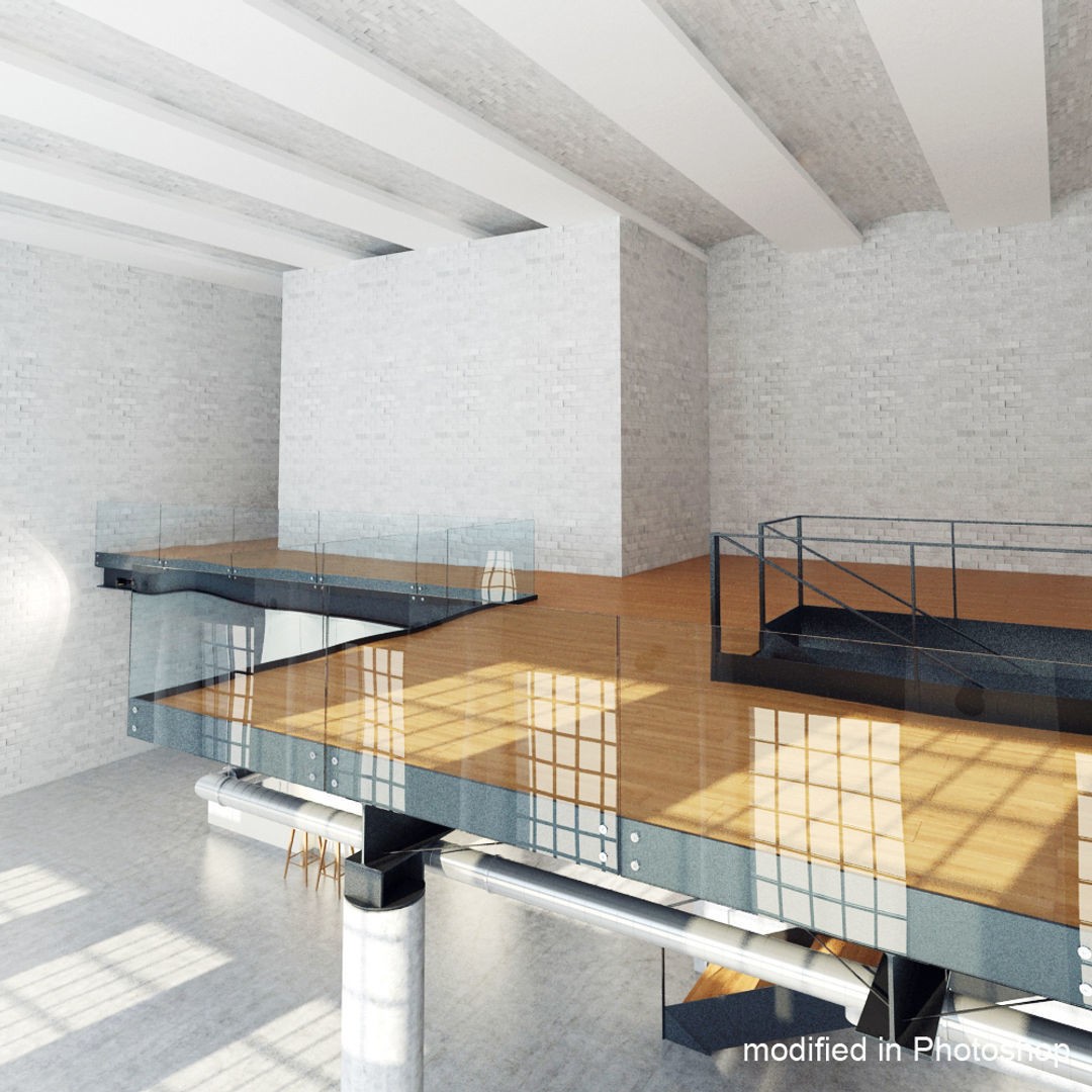 Luxury Loft Apartment 3D Model – High Poly Interior Scene, 3ds Max - View 12