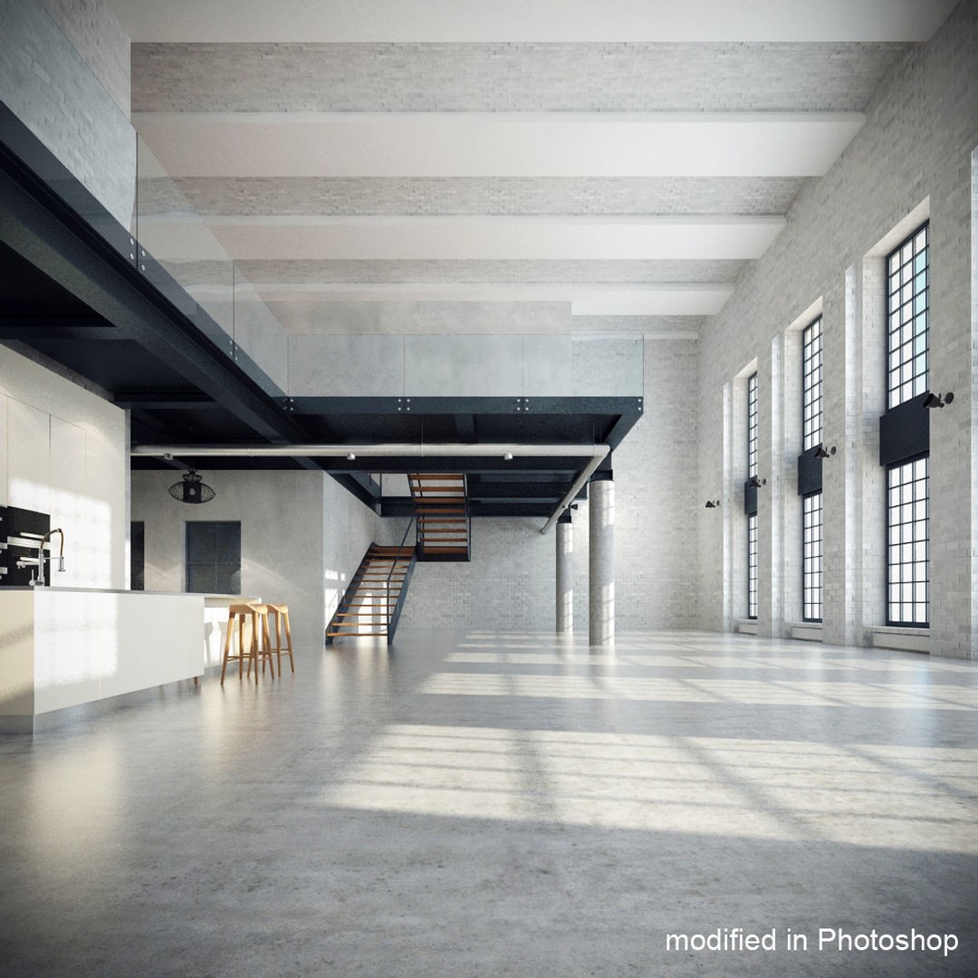 Luxury Loft Apartment 3D Model – High Poly Interior Scene, 3ds Max - View 13