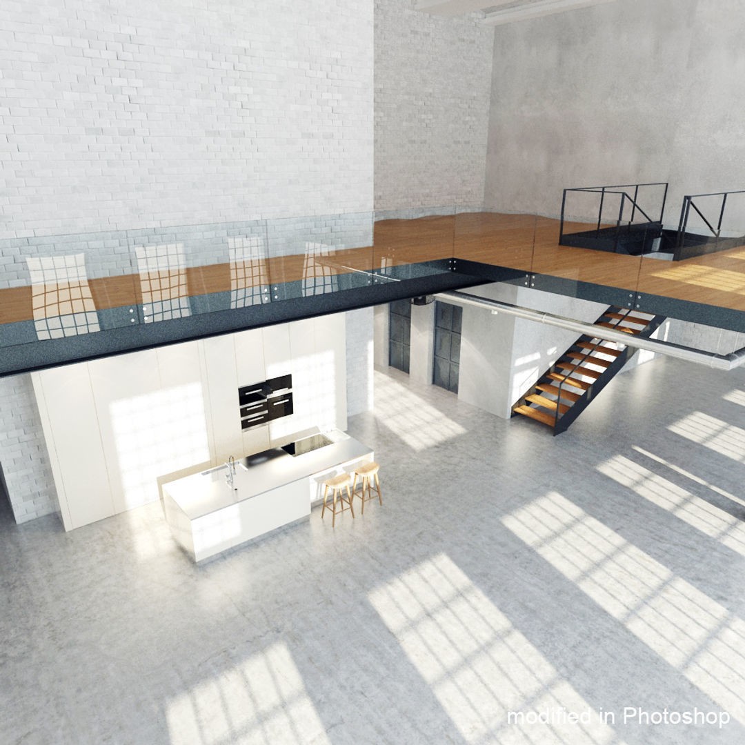 Luxury Loft Apartment 3D Model – High Poly Interior Scene, 3ds Max - View 14