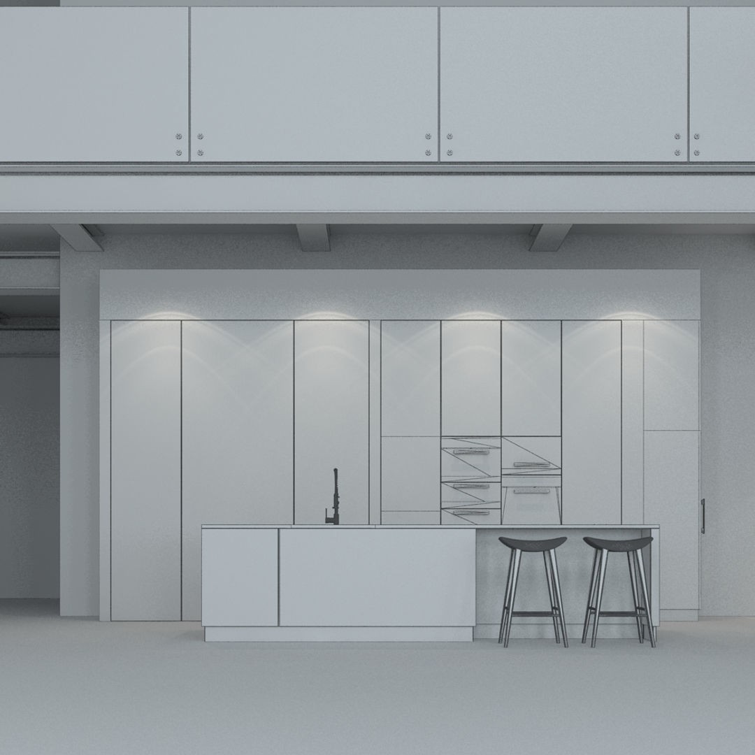 Luxury Loft Apartment 3D Model – High Poly Interior Scene, 3ds Max - View 21
