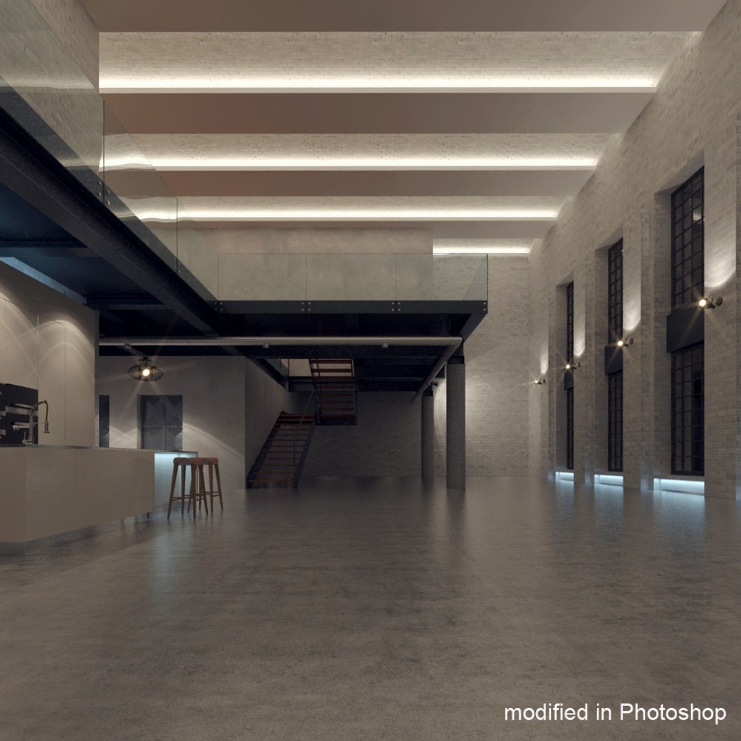 Luxury Loft Apartment 3D Model – High Poly Interior Scene, 3ds Max - View 4