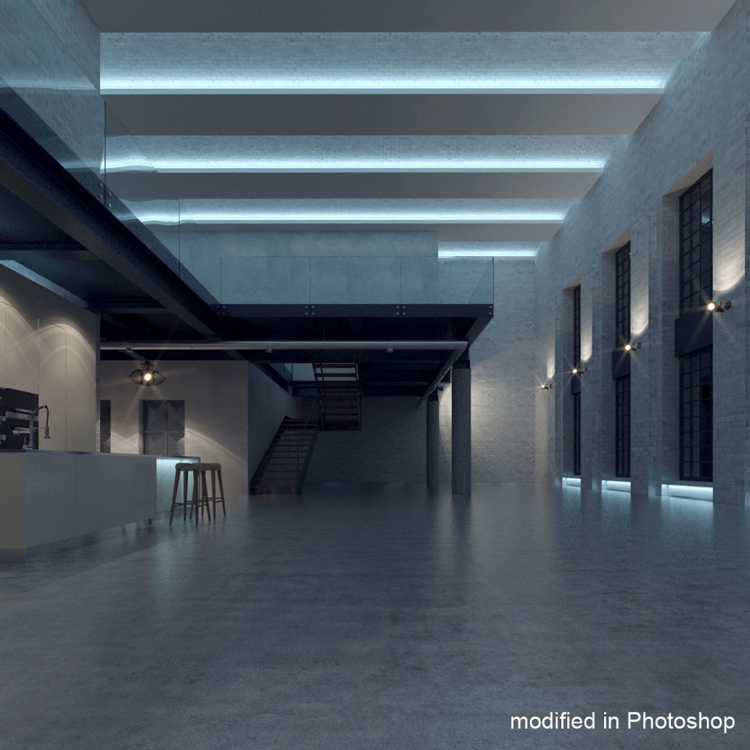 Luxury Loft Apartment 3D Model – High Poly Interior Scene, 3ds Max - View 6
