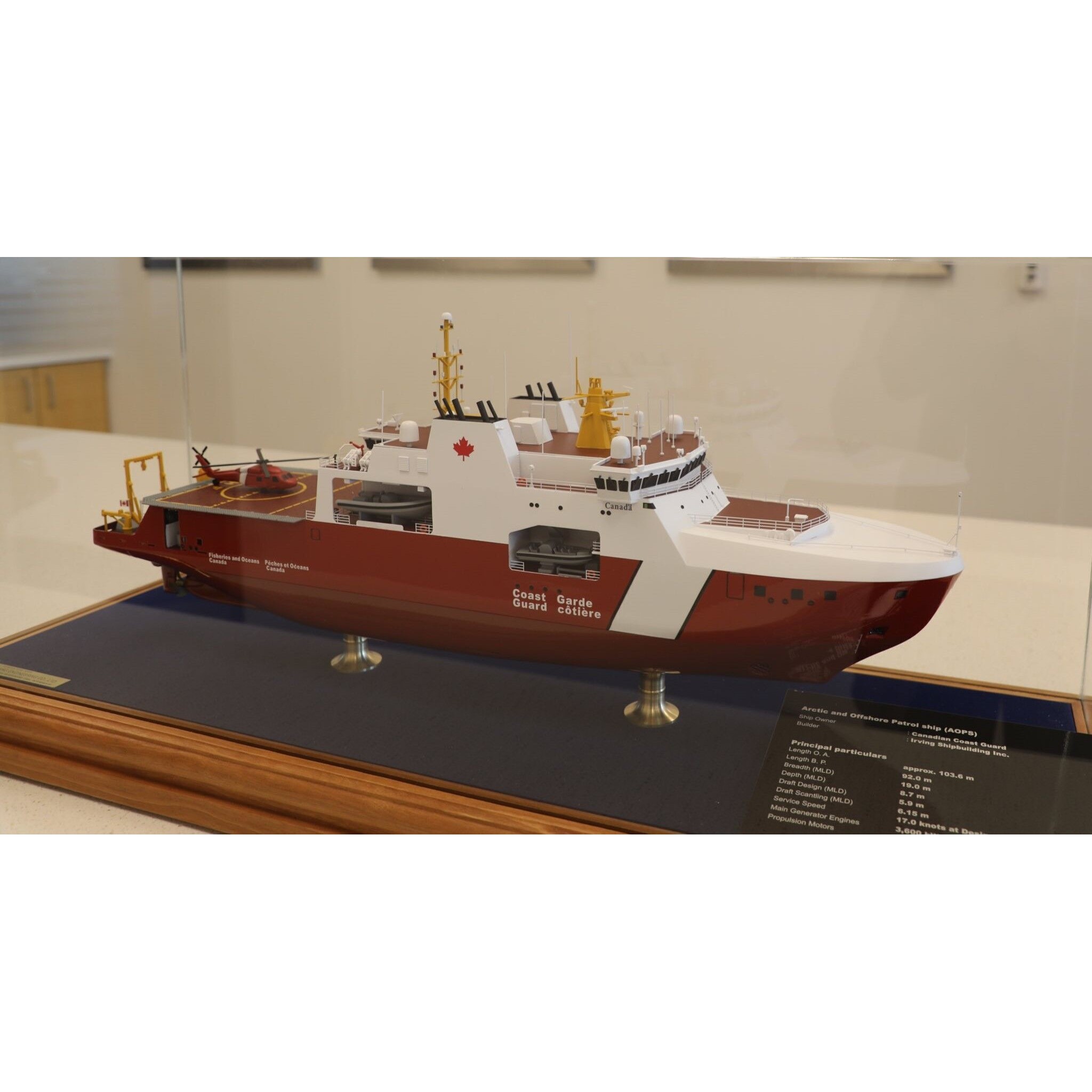 Arctic and Offshore Patrol Ship - Low-Poly 3D Model