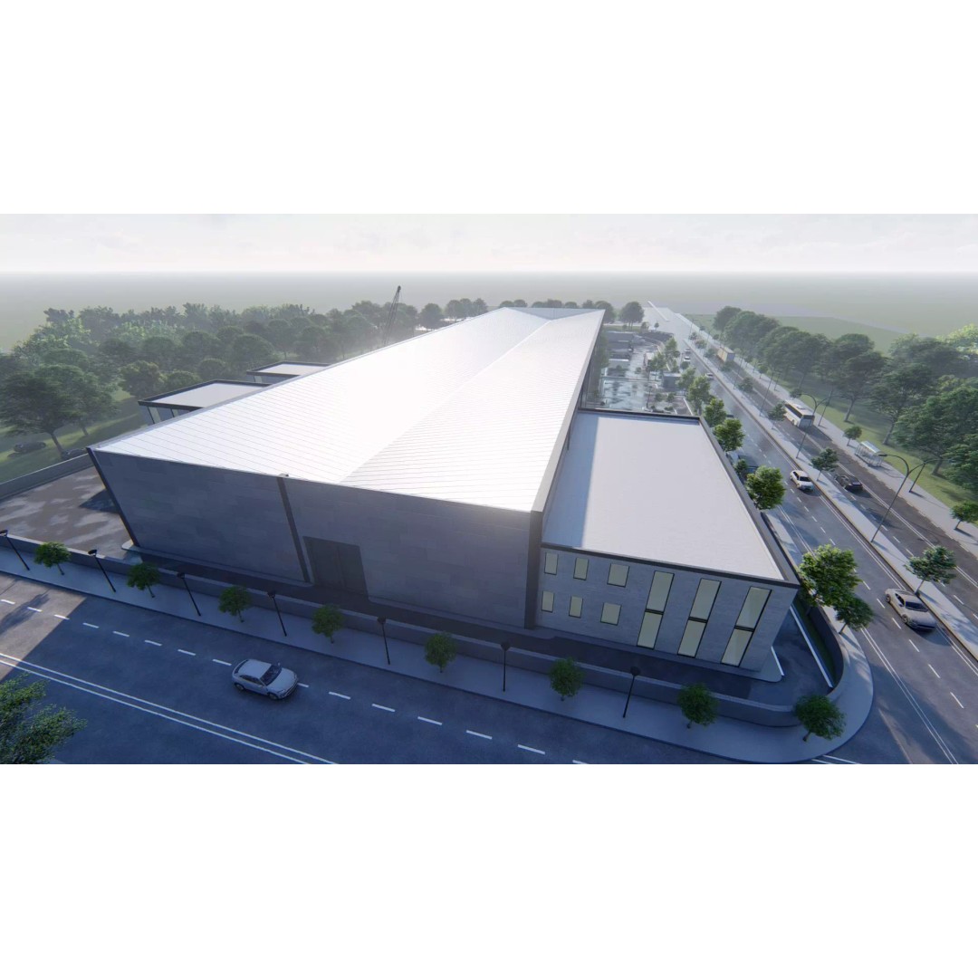 Aluminum Factory 3D Model – Industrial Exterior Visualization, FBX - View 14