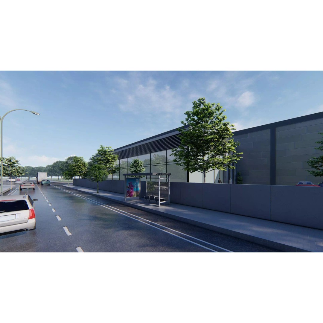 Aluminum Factory 3D Model – Industrial Exterior Visualization, FBX - View 19