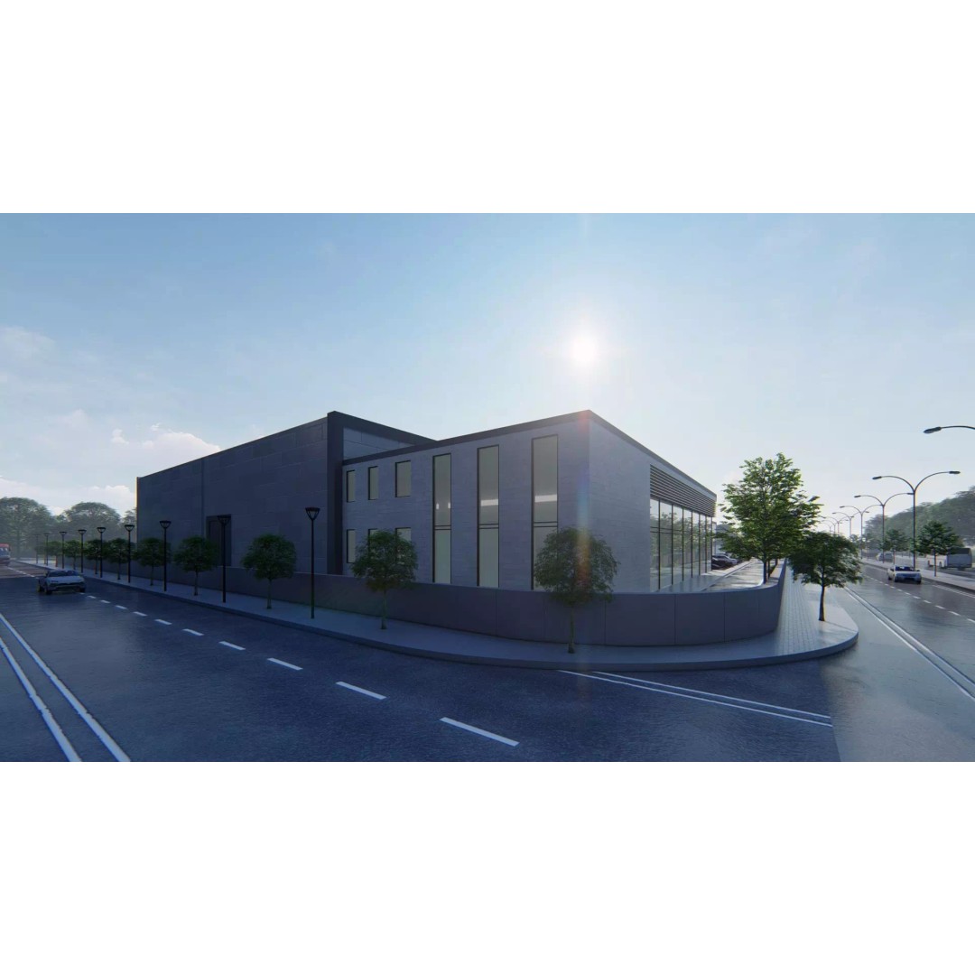 Aluminum Factory 3D Model – Industrial Exterior Visualization, FBX - View 20
