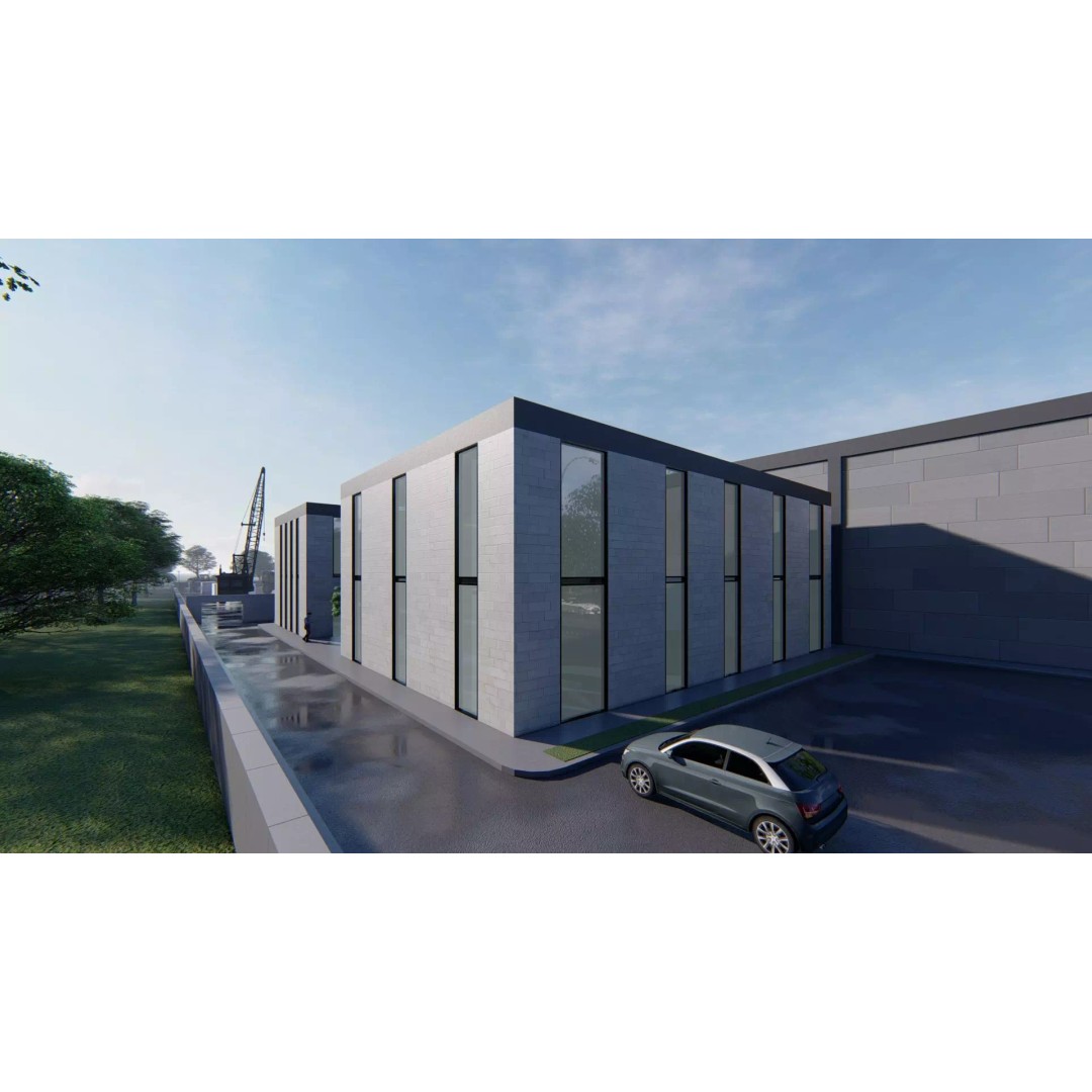 Aluminum Factory 3D Model – Industrial Exterior Visualization, FBX - View 21