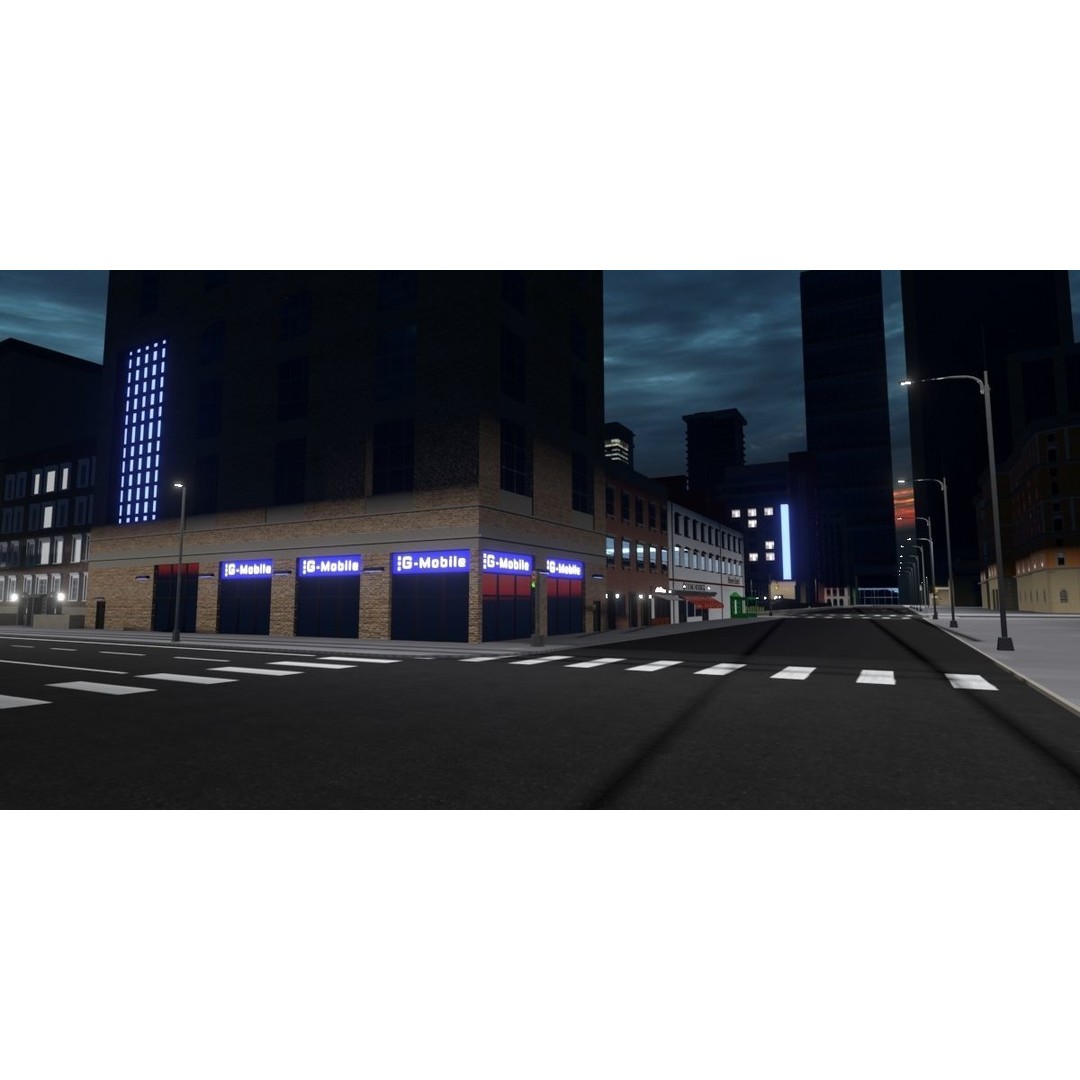 Growing City 3D Model – Urban Cityscape Asset with PBR Textures - View 10